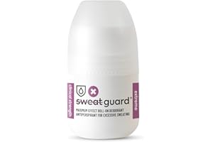 SWEAT GUARD® Extreme Antiperspirant - Roll On 50ml. Coconut Scented, Anti Sweat Deodorant For Underarm - Controls Excessive Sweating & Odour. Maximum Effect Hyperhidrosis Treatment For Armpit.