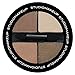 STUDIOMAKEUP Eyeshadow Quad, Nude Illusions 4.4 g