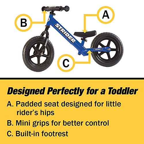 Strider - 12 Sport Balance Bike, Ages 18 Months to 5 Years, Blue reviews Strider - 12 Sport Balance Bike, Ages 18 Months to 5 Years, Blue