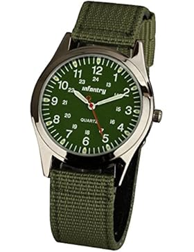 INFANTRY Herren Armbanduhr in-018-g-n,Grün