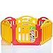 LCP Kids 6 sided Baby Playpen with Door & Playboard - EN71 certified - 2014 Edition