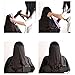 Wawoo Hair Dryer Universal Hood Attachment Hair Styling Tools Hair Air Curler Hair Roller, Detachable Plastic Hair Hood Diffusing Dryer Big Waves Curls DIY Styling Tool, Magic Wind Spin Hair Dryer Curl Diffuser Hair Roller Curler