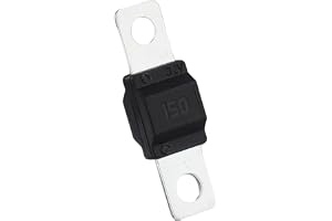 32 V dubbtyp bilsäkring 30–200 A, gaffelbultsdesign 40 x 12 x 8 mm för bil/marin/husbil, elektriskt överströmsskydd (150 A)