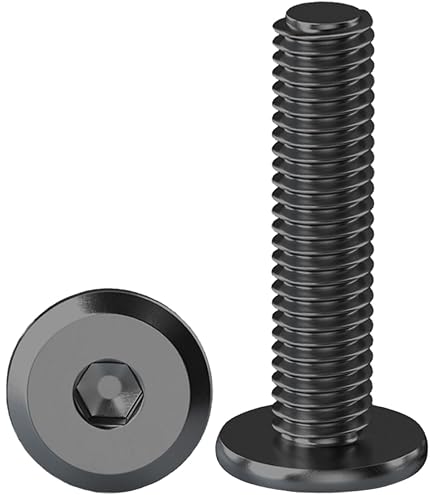 Tornillos Torx Cabeza Lente Negros – Tamaños M3, M4, M5, M6, M8, M10, Acero Grado 10.9, Ideales Para Montajes Robustos