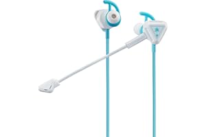 Turtle Beach Battle Buds Cuffie da gioco in-ear per cellulari, Nintendo Switch, Xbox One, PS4 - bianco/ottanio - - Nintendo Switch