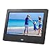 Price comparison product image Garsent 7in LED Digital Photo Frame, 1024 * 600 7" HD Screen Digital Photo Frame with Alarm Clock, Music Movie Player, Support SD, MS, U Disk up to 32G Photo Frame with Remote Control.(Black)