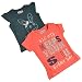 Bio Kid Tees - Orange & Leaf Green Tee - 2 Pcs Pack (12- 18 Months) RS.399.00