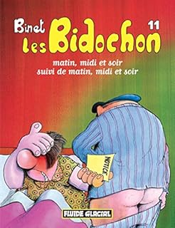 jaquette livre Les Bidochon, tome 11 : Matin, midi et soir