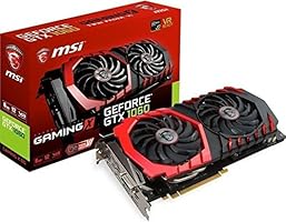 MSI NVIDIA GTX 1060 Gaming X 6G Grafikkarte (HDMI, DP, DL-DVI-D, 2 Slot Afterburner OC, VR Ready, 4K-optimiert)