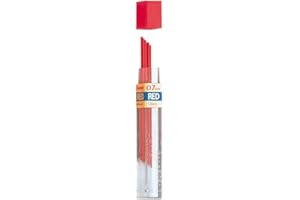 Pentel-mines 0,7 Rouge - Etui De 12 [Fournitures de bureau]
