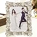 Produktbild Photo Frame 1 Stk Mode Fotorahmen Golden/splitter 7 Zoll Tisch Bilderrahmen Für Schreibtisch Vintage Foto 7 Zoll milanda silber