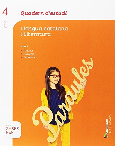 Quadern d'estudi llengua catalana i literatura 4 eso saber fer