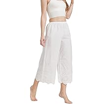 Sottogonna In Cotone Con Pizzo BEAUTELICATE - Comoda E Traspirante, Perfetta Sotto Vestiti E Gonne - Foto 5