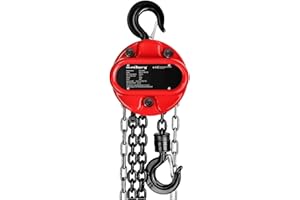 Steinberg Systems Polipasto Grúa De Cadena SBS-FZ 1000/12M (Capacidad De Carga: 1.000 kg, 12 M, Fabricado En Acero, Manual)