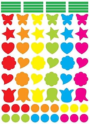 CTOP Gommettes formes et couleurs assorties - 140 pièces