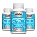 Produktbild 3 Dosen Hyaluronsäure hochdosiert + Coenzym Q10, vegane Kapseln für je 2 Monate, HOHE Bioverfügbarkeit Micro-Molecular von 500-700 kDa Qualitätsprodukt Made-in-Germany OHNE Magnesiumstearat