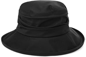 Comhats Waterproof Bucket Hats for Women Rain Hat UV Protection Sun Hat Outdoor Hats