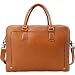Produktbild Satchel Messenger Laptop Shoulder Tasche für Herren mit Reißverschluss Umhängetasche Messenger aus Leder Herrentasche mit Mann nur Schulter für Tablet Laptop 15,6 Zoll Gurt