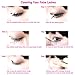 Wleec Beauty Full Size Black Classic False Eyelashes 80 Paris Set, 10 Pairs Each Style, 8 Different Styles