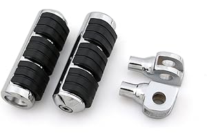 ‎ARTUDATECH Artudatech Motorrad-Fußstütze, 1 Paar Motorrad-Fußrasten, Fußrasten für KA-WA-SA-KI Vulcan 800 1500, SU-ZU-KI Marauder 1600