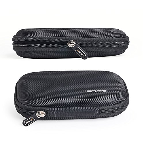 JSVER 2,5″ HDD Case, Festplattentasche Schutztasche Schutzbox EVA Wasserdicht Stoßsichere für 2,5 Zoll Externe Festplatten und SSD Kamera GPS Externe Batterie-Satz - 5