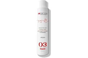 ILOVERICCIO I Love Riccio Rock'n Go Styling Cream, Crema Per Capelli Tutte Le Tipologie di Ricci Idratante ed Elasticizzante, Ricci Elastici e Definiti, 250 ml