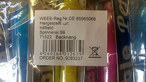 UV- Geheimstift Geheimstifte 12 Stück (12), exclusiv hergestellt für hillfield® - 5