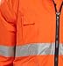 EUROPA BOMBER JACKET ORANGE / NAVY L