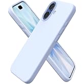 PSR Aksesuar iPhone 17 Mara Lansman Kapak &ndash; Ultra Koruma Kadife İ&ccedil; Dokulu Yumuşak Silikon Kılıf (A&ccedil;ık Mavi, iPhone 17)