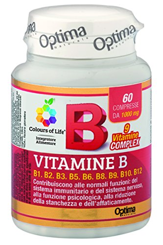 Colours Of Life Vitamine B, 60 Compresse 1000 Mg