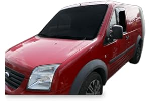 AC WOW 2 déflecteurs d'air compatibles avec Ford Transit Connect 2002 2003 2004 2005 2006 2007 2008 2009 2010 2011 2012 2013