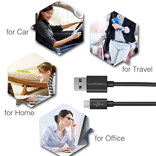 Luxebell® Micro USB Kabel,Premium USB 2.0 Kabel A Stecker auf Micro B Stecker Ladenkabel für Android - 3