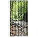 Produktbild CHATAE Stream im Wald Natur Scenery Hochwertiger Stoff Badezimmer Dusche Vorhang 91,4 x 182,9 cm