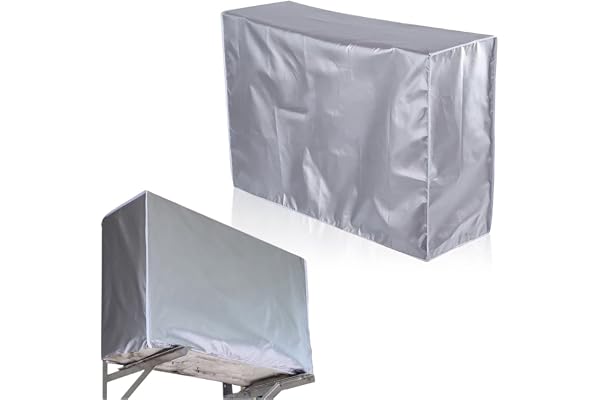 GXGM Housse de climatisation d'extérieur, Couverture de climatisation extérieure, pour Usage extérieur pour protéger du Vent et de la Neige (86 x 35 x 60 cm).