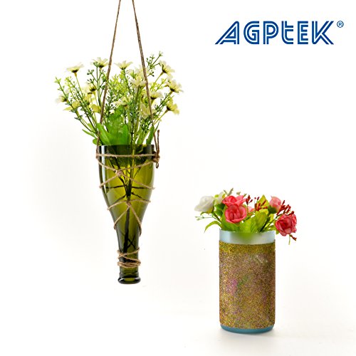 AGPtek Glas Flasche Cutter gebeizt Glas Wein Flaschen recycelt Jar - 4