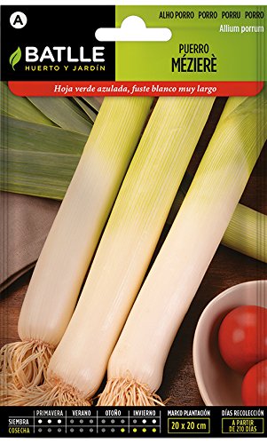 Semillas Hortícolas - Puerro Mezieres - Batlle