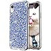 Produktbild OKZone iPhone XR Hülle, Luxus Glitzer Bling[Ultra Dünn] Design Weich TPU Bumper Case Silikon Schutzhülle Handy Tasche Rückseite Hülle Etui Cover TPU Bumper Schale für Apple iPhone XR 6.1 Zoll (Blau)