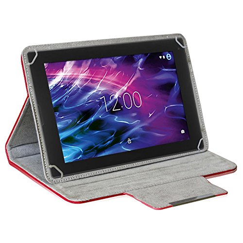 UC-Express Robuste Filz Hülle für Ihr Medion Lifetab P9702 X10302 P10400 P10506 P10505 S10366 S10365 S10352 S10351 Tablet aus hochwertigem Kunstleder mit umweltfreundlichem Filz designt praktischer Standfunktion kombiniert Schutz und Design Tasche Cover Case - 2