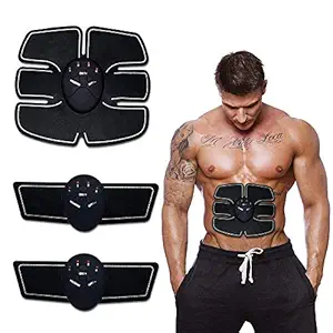 Xiqarn 6 pack abs stimulator/Wireless Abdominal and Muscle Exerciser Training Device Body Massager/6 pack abs stimulator charging battery/mart Fitness Abs Maker/Exerciser Training Device Massager (simple pack) (ABS)