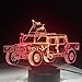 Produktbild Mozhate LKW Form 3D Led Tischlampe Platte Handwerk Nachtlicht Innovative Lumine Deco Nachtlicht Farbige Kinder Geschenk,Militär-LKW-Lampe