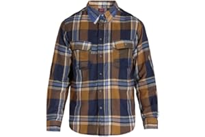 Vasego Men’s Flannel Shirt, Long Sleeve Regular Fit Cotton Lumberjack Shirt with Button-Down Pockets – Classic, Soft, and Comfortable Plaid Shirt for Everyday Wear