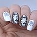 Born Pretty Nail Art Stamping Plate Template Christmas Image Plate Celebration BPX-L008 12*6cm Rectangle