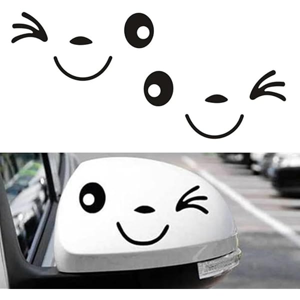Produktbild von CCYKXA 2 Stücke Autoaufkleber Außen Autoaufkleber Humor Autoaufkleber