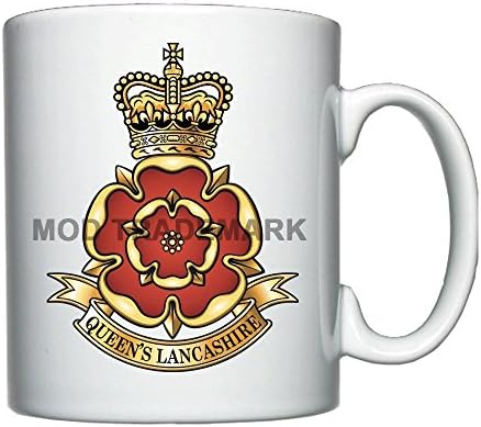 Badges On MugsThe Queen's Lancashire Regiment Personalised Mug