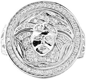 Premium Bling - Sterling 925 Silber Ring - MEDUSA - 9