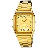 Casio AQ-230GA-9BMQ Kol Saati, Altın Sarısı, Standart