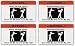 Produktbild STKR Commander Aufkleber 4 Pack (4) ACHTUNG Don 't Tell Me How To Do My Job Toolbox Hardhat Arbeit Laptop Aufkleber