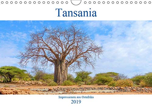 Tansania. Impressionen aus Ostafrika (Wandkalender 2019 DIN A4 quer): Dieser Kalender nimmt Sie mit in das ostafrikanische Tansani, eines der ... (Monatskalender, 14 Seiten ) (CALVENDO Natur)
