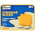 Plan B Vegan Cheddar Cheese Slices, 150g (Plant Based MELTABLE Cheese Slice | Perfect for Burgers, Sandwiches, SAUCES & More | Dairy and Lactose Free Cheese)