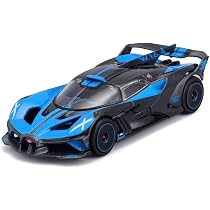 Modèle Bugatti Divo 1:43 Bleu French Racing - Miniature Collection Fonte Sous Pression - 3
